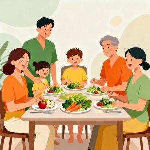 Jak wprowadzić zdrowe nawyki żywieniowe w rodzinie