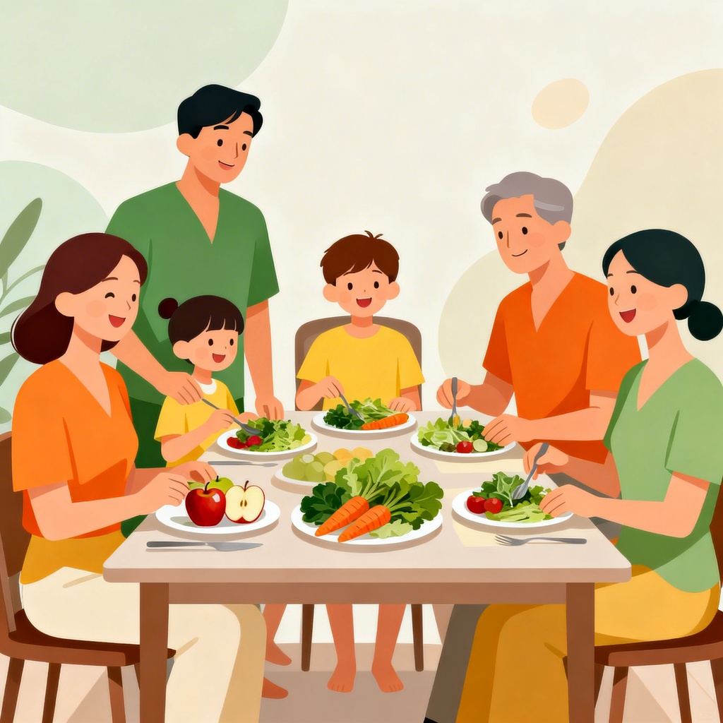 Jak wprowadzić zdrowe nawyki żywieniowe w rodzinie